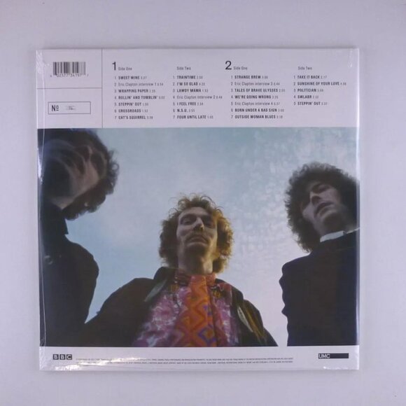 Cream BBC Sessions 2-LP ~ Numb/Ltd Ed Colored Vinyl ~ New/Sealed! - Picture 2 of 2
